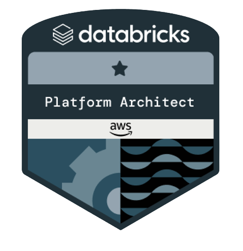 AWS Databricks Platform Architect badge