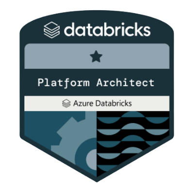 Azure Databricks Platform Architect badge
