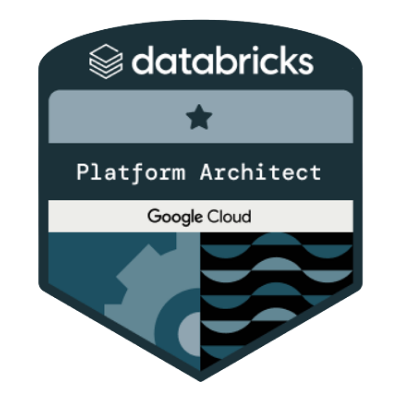 GCP Databricks Platform Architect badge